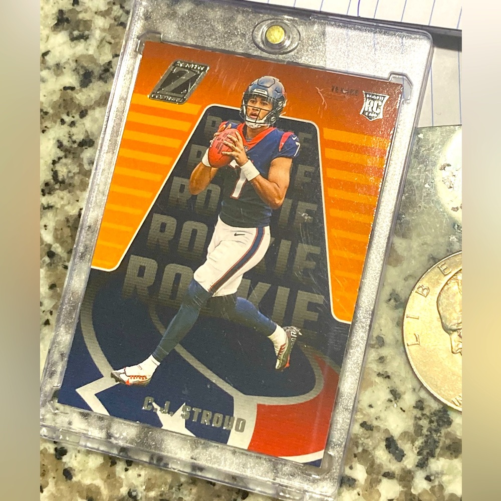 🔥🔥CJ STROUD ZENITH ROOKIE CARD HOUSTON TEXANS 🔥🔥🔥🔥